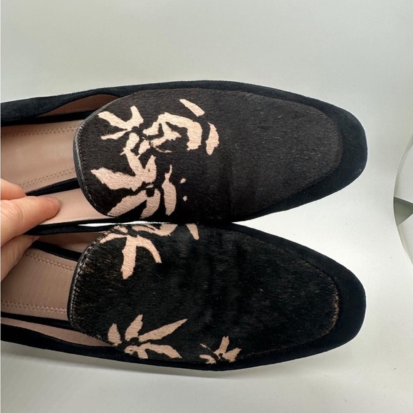 Anthropologie AD & Daughters Calf Hair Greyan Square Toe Slip On Shoe Sz 8.0 - Picture 4 of 12